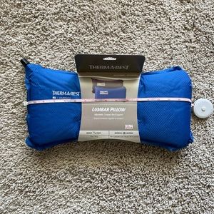 Inflatable lumbar pillow
